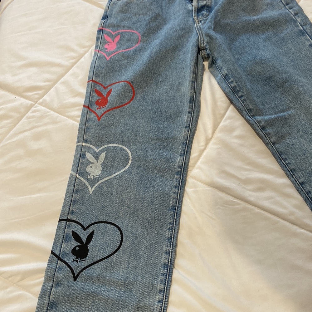 Playboy graphic jeans